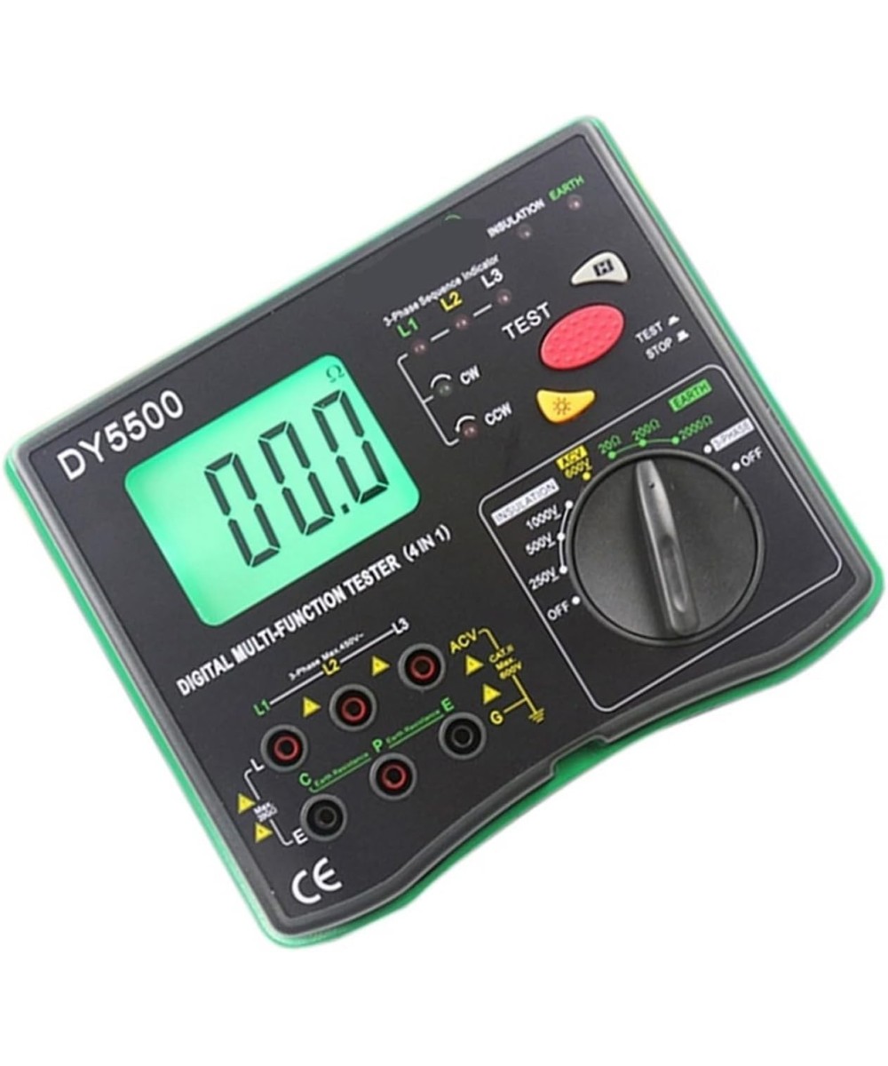 Probador de resistencia a tierra 4 en 1 DY5500 DUOYI