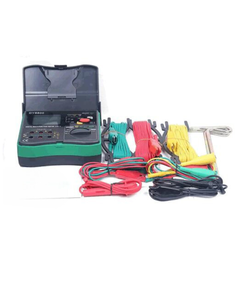 Probador de resistencia a tierra 4 en 1 DY5500 DUOYI