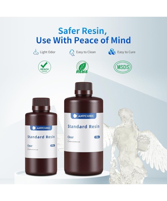 Resina UV ANYCUBIC 1000g para impresoras 3D Standard