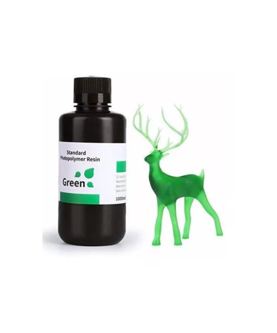 Resina de fotopolímero de curado UV ELEGOO 1000g 405nm para impresoras 3D