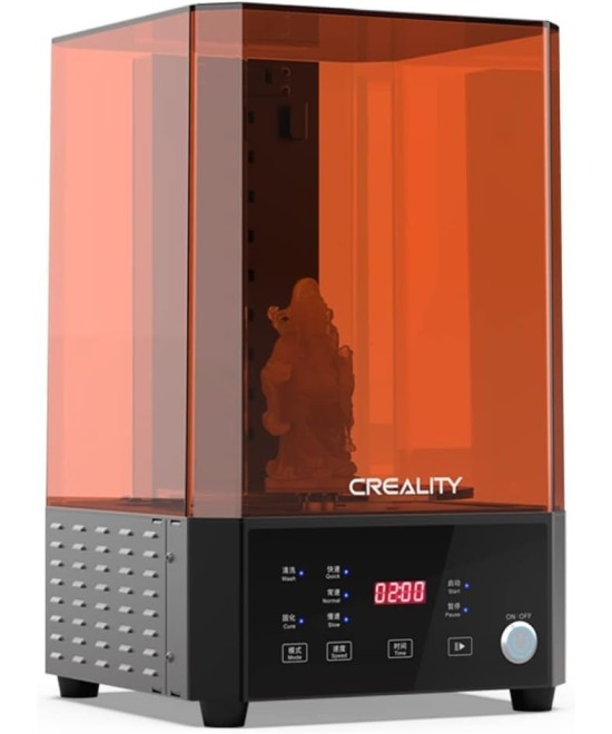 Estación 2 en 1 para Lavado y Curado CREALITY UW-01 para Piezas de Impresión 3D