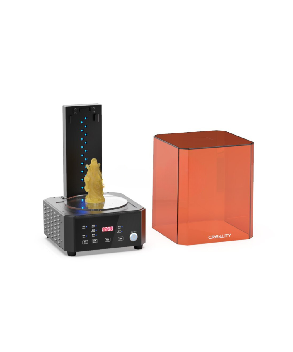 Estación 2 en 1 para Lavado y Curado CREALITY UW-01 para Piezas de Impresión 3D