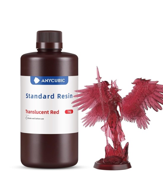 Resina UV ANYCUBIC 1000g para impresoras 3D Standard