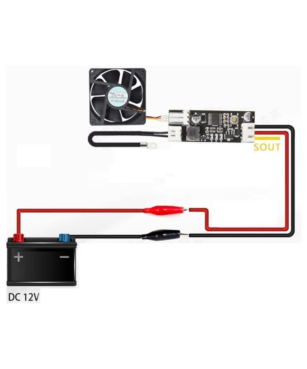 Controlador de velocidad para ventilador 12V