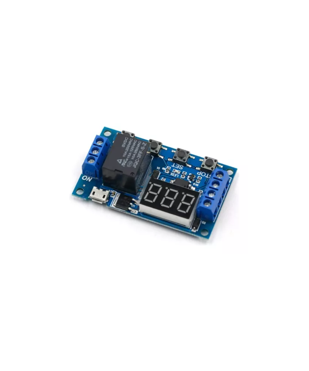 Modulo rele 1 canal con pantalla JZ-801