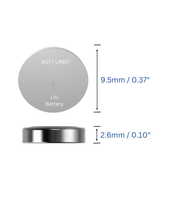 Bateria LOOPACELL AG7 LR927 395 1.5v 5 UNIDADES