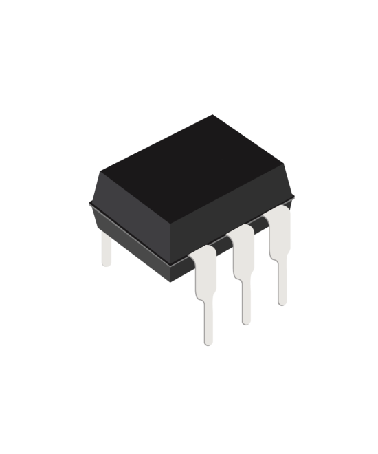 Optoacoplador MOC3052 dip 6