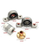 Tornillo para CNC tuerca y rodamiento