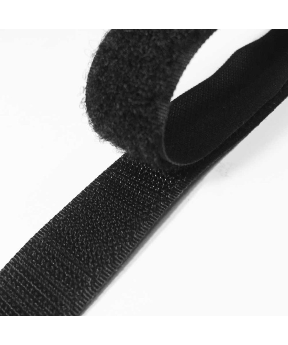 Velcro color negro 5 Metros