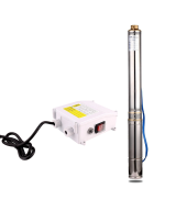 Bomba Sumergible AC para pozo profundo 220V 1500W una fase mas interruptor