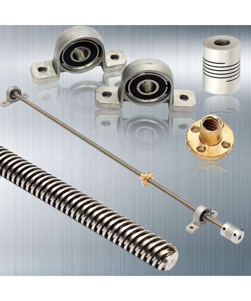 Tornillo para CNC tuerca y rodamiento