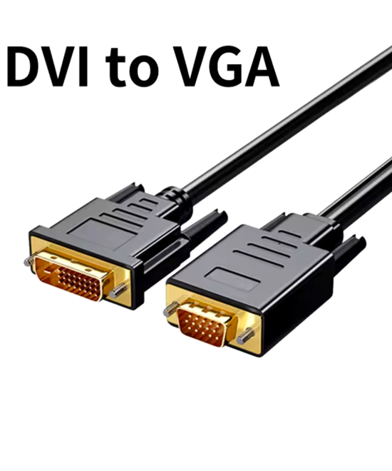 Cable de video DVI-D a VGA 1.8M