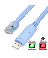 Cable de Consola USB RS232 a RJ45 Cisco 1.8m