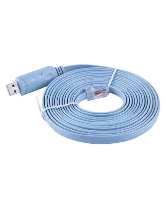 Cable de Consola USB RS232 a RJ45 Cisco 1.8m