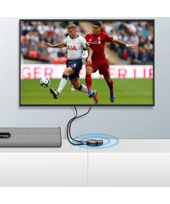 Transmisor y Receptor Bluetooth 2 en 1 NFC 5.0 RCA/3.5mm/optico