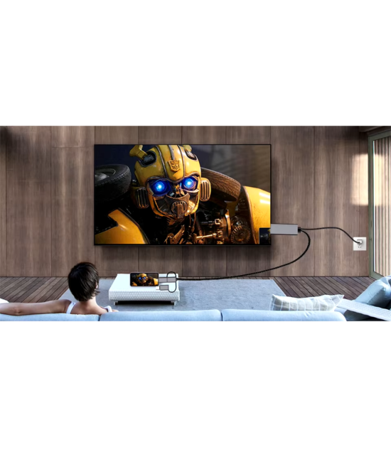 Adaptador USB-C/ Lightning/ MicroUSB a HDMI para Android/ IOS 2K