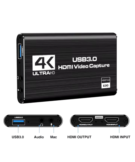 Capturadora de video USB3.0 1080P