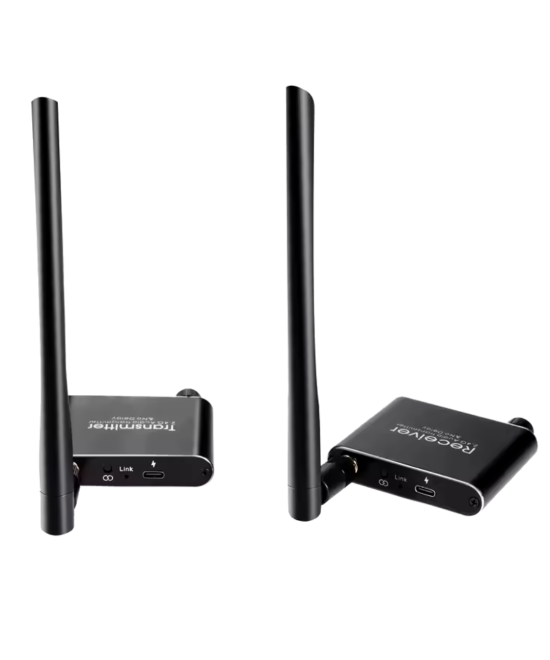 Transmisor y receptor de audio RCA 3.5mm 2.4G Inalambrico 192kHz 24bit HiFi