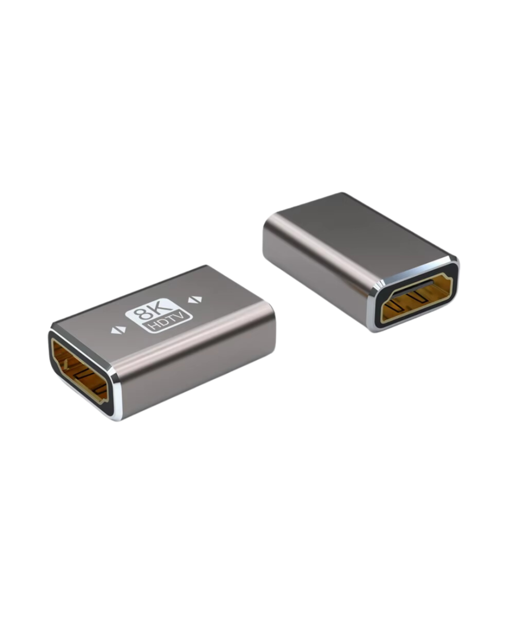 Acoplador HDMI 8K lineal y tipo L