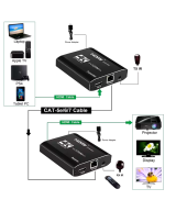 Extender HDMI cat5/6 4K 120m