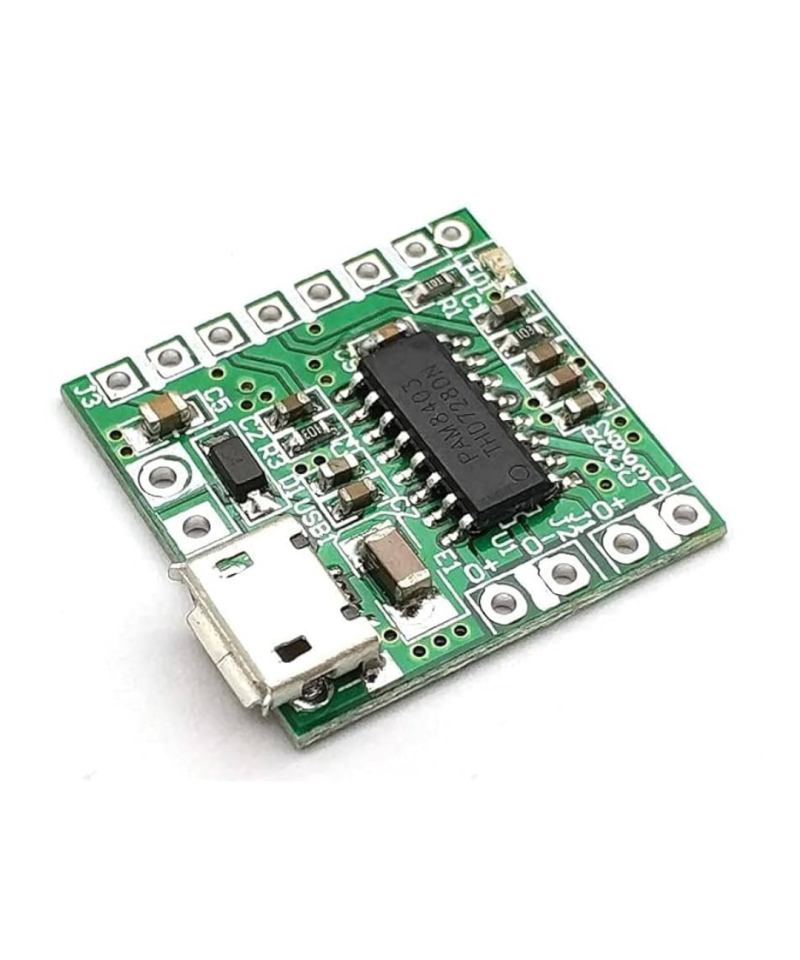 Amplificador de audio PAM8403 3Wx2