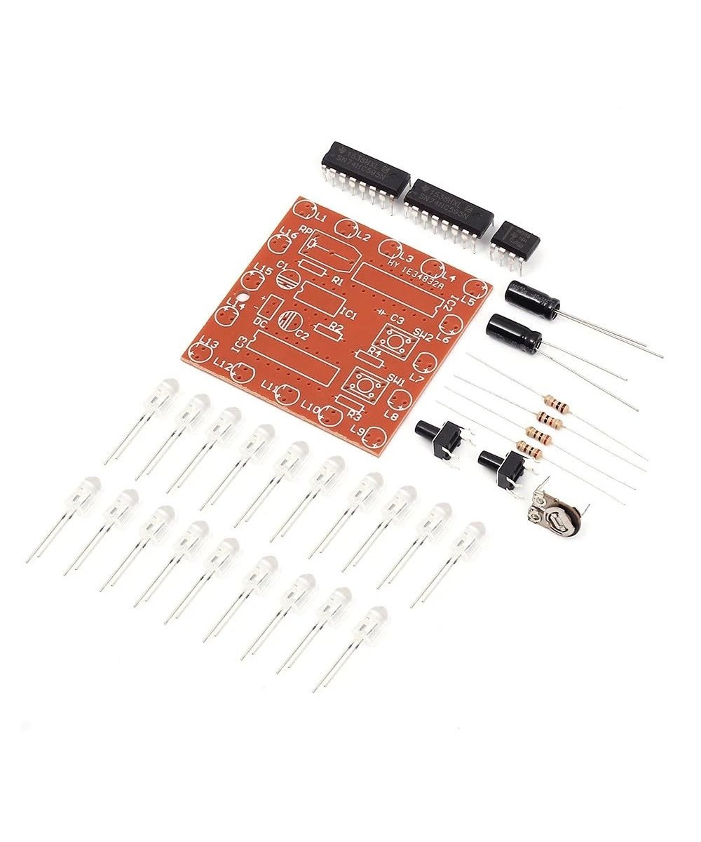 Modulo de luces NE555 + 74HC595 16Bit 16 canales con flujo de agua
