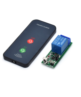 Rele un canal 5V 10A con control infrarrojo