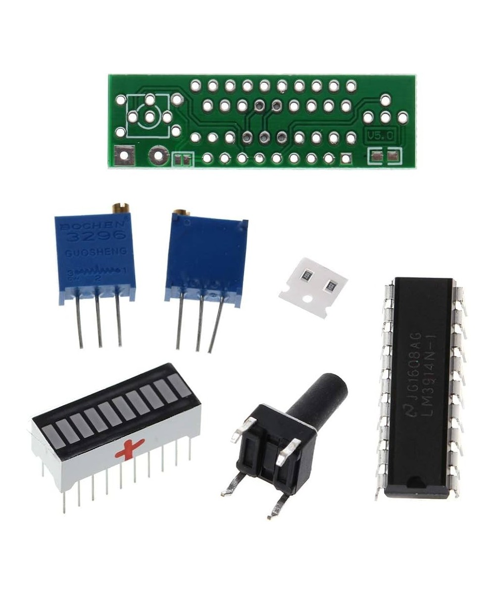 Indicador de voltaje en bateria LM3914 DIY