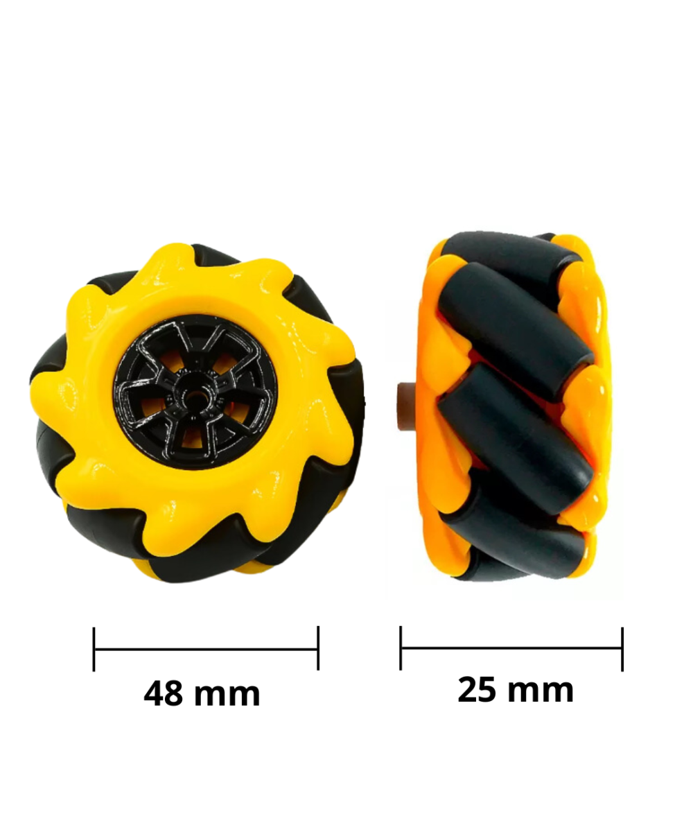 Llanta omnidireccional 48mm (4U)