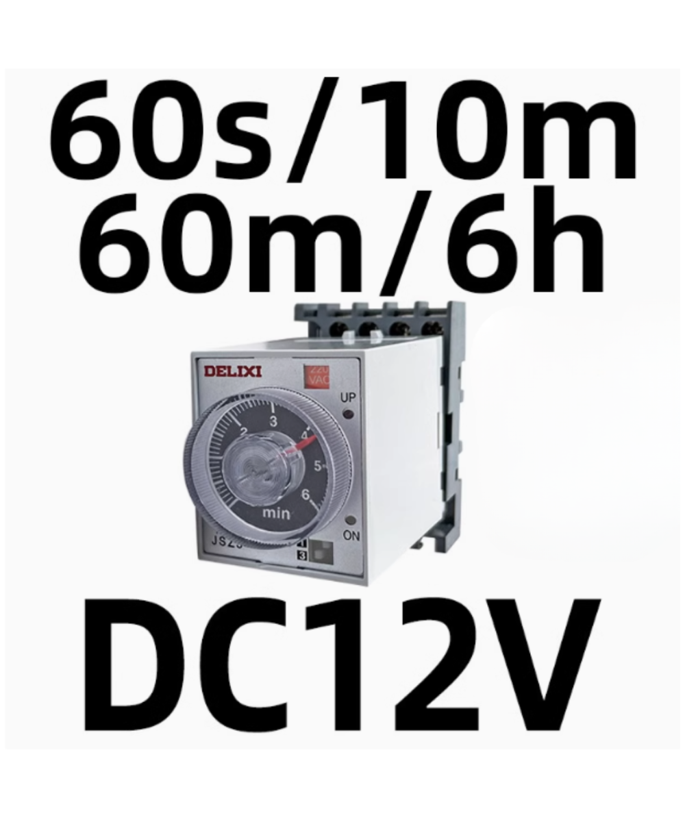 Temporizador JSZ3A-E DC12V delixi