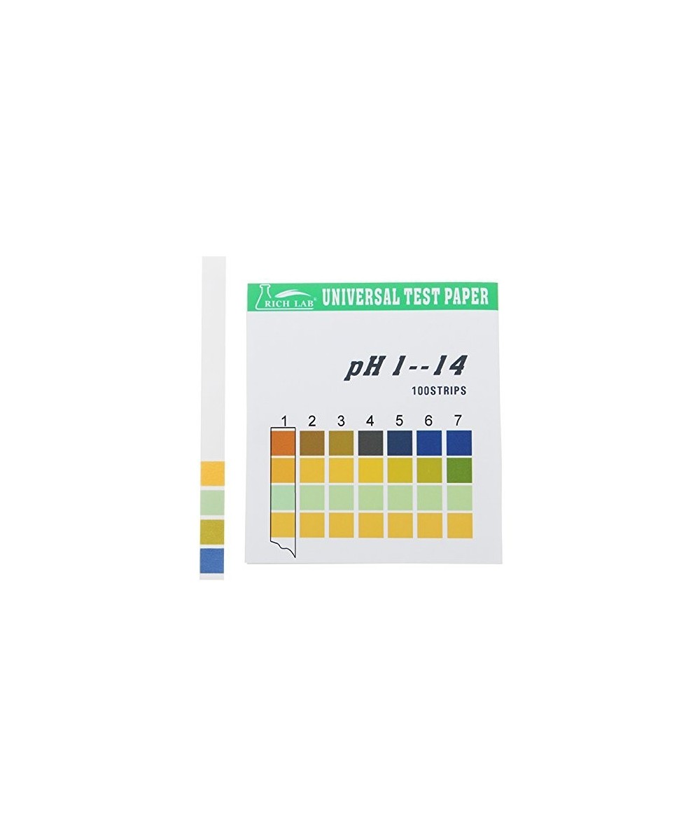 Tiras de prueba de pH SunGrow (100 unidades)