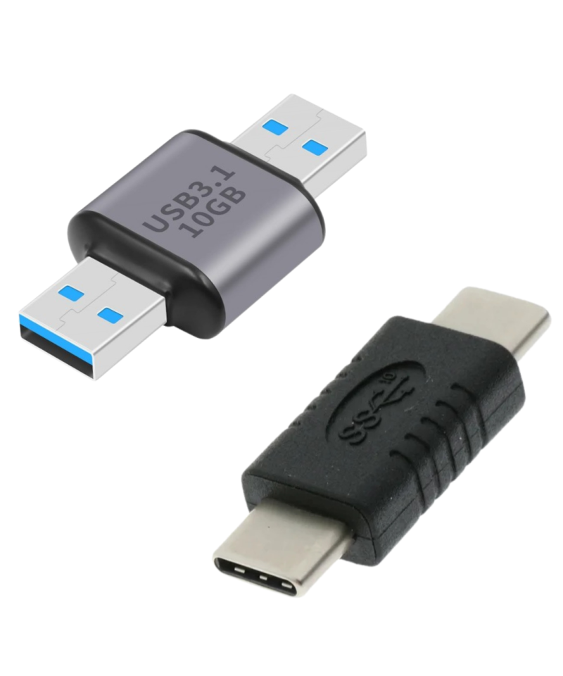 Adaptador USB - A / USB-C - USB-C 3.1 10gbps Macho - Macho