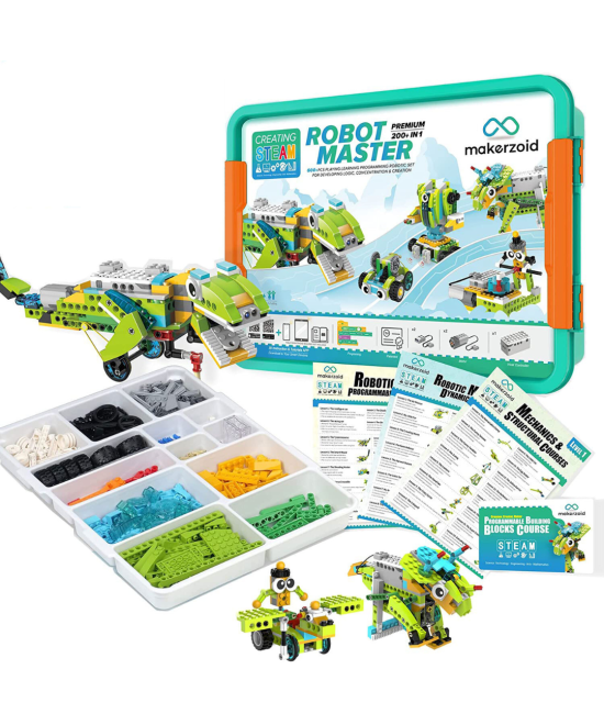 Robot Master Makerzoid 200 en 1 STEAM