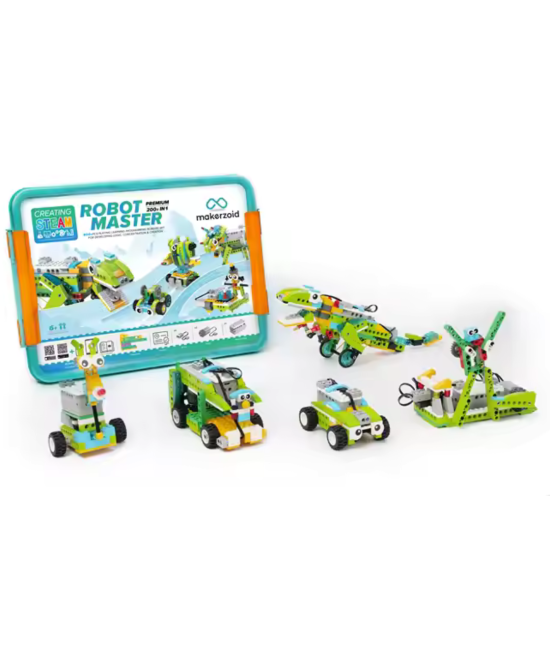 Robot Master Makerzoid 200 en 1 STEAM