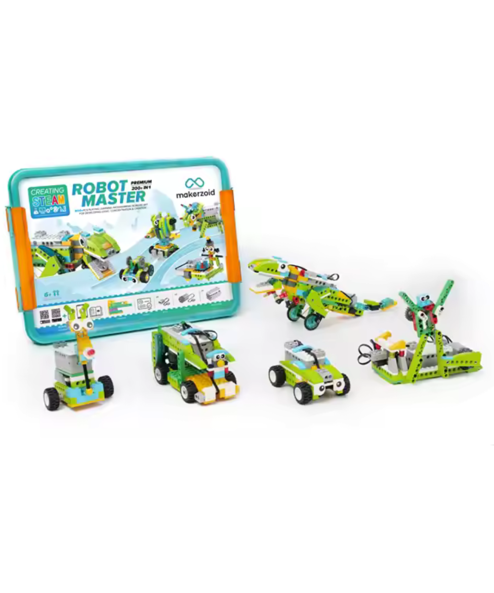 Robot Master Makerzoid 200 en 1 STEAM