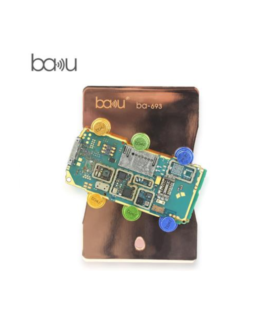 Placa su sujecion magnetica para PCB BAKU BA-693