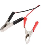 Cable cocodrilo 30A niquel 2M