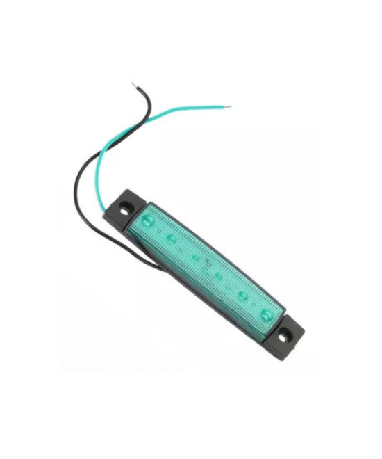 Luz Led indicadora roja y verde 3.8 pulgadas 12v