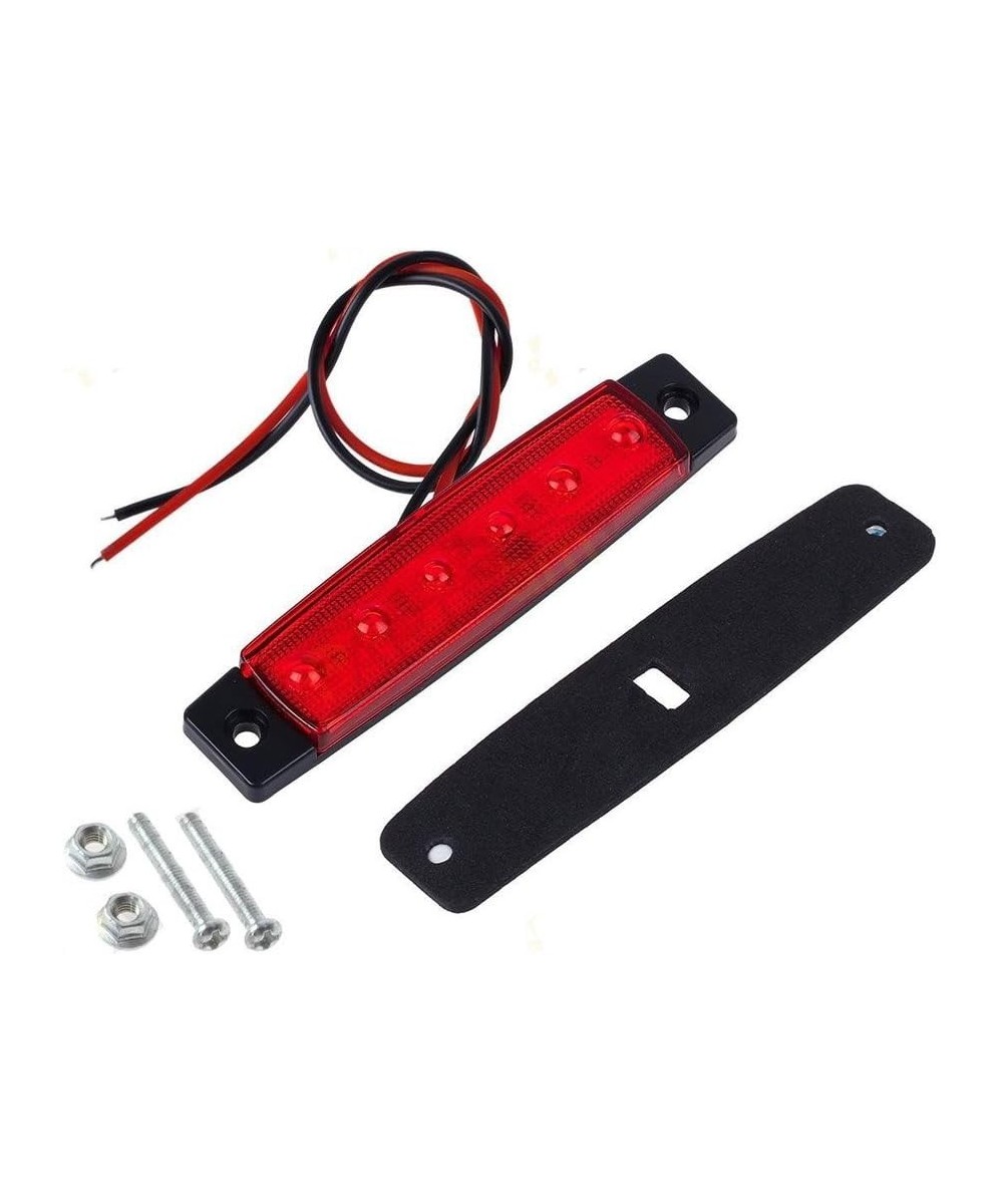 Luz Led indicadora roja y verde 3.8 pulgadas 12v