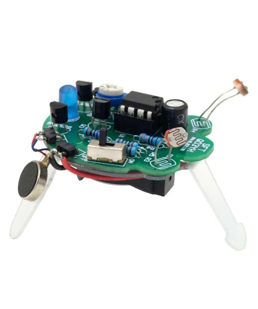 Proyecto electronica robot foto sensible DIY