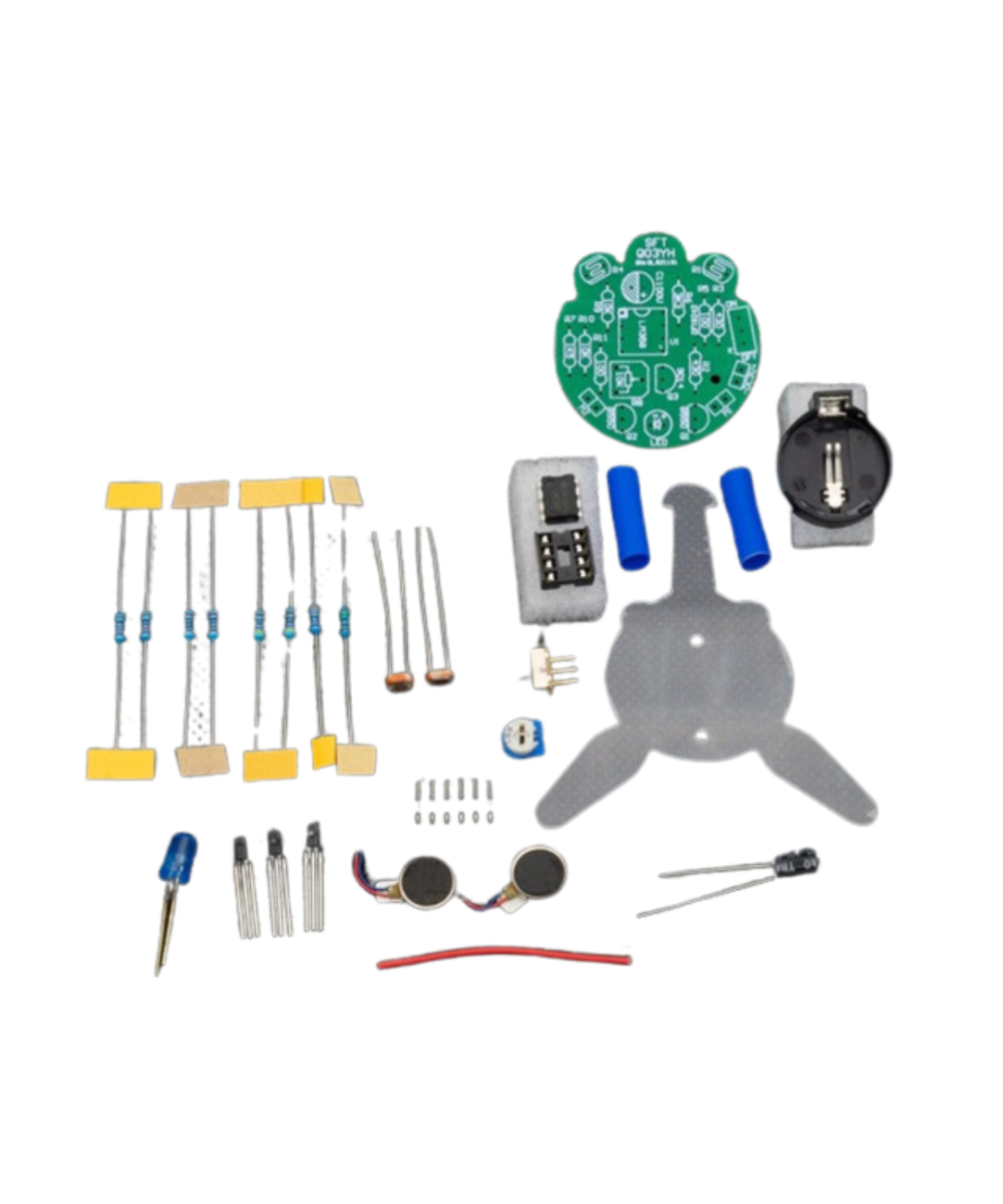 Proyecto electronica robot foto sensible DIY