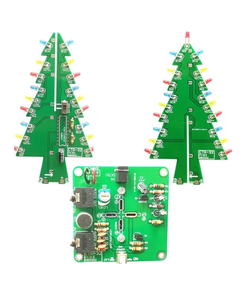 Kit arbol de Navidad activado por voz DIY