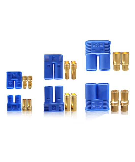 Conector de energia EC3/EC5/EC8 Macho - Hembra