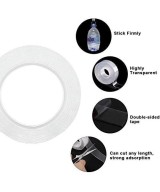 Nano cinta adhesiva de doble cara transparente 10-20mm