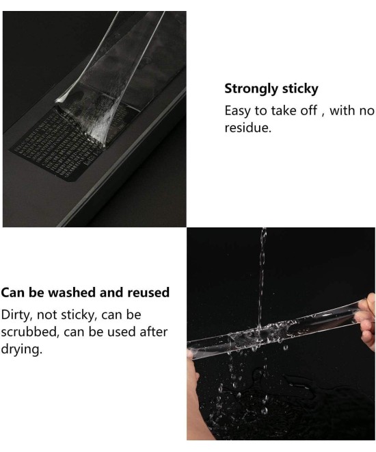 Nano cinta adhesiva de doble cara transparente 10-20mm