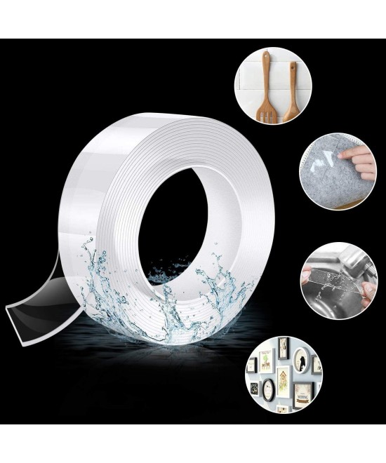 Nano cinta adhesiva de doble cara transparente 10-20mm