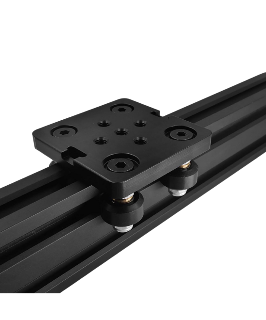 Placa de movimiento V-Slot negra para impresora 3D