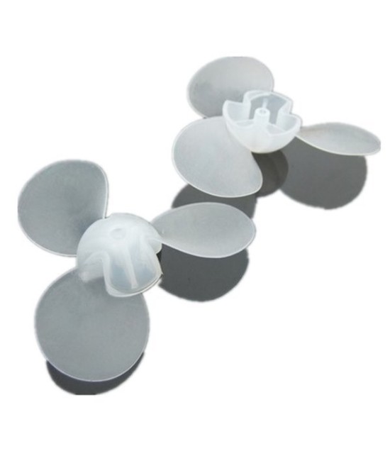 Aspas tipo trebol de 3 hojas 73mm (par)