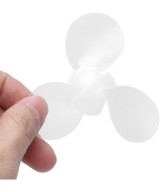 Aspas tipo trebol de 3 hojas 73mm (par)