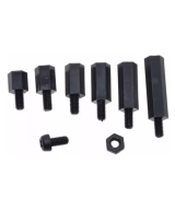 Tornillo haxagonal, tuerca esparragos M3 plasticos kit 180pcs
